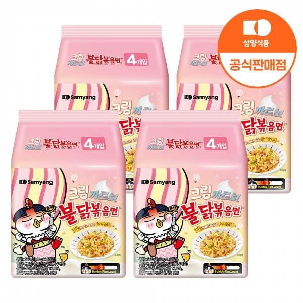삼양식품 (주),[삼양식품] 크림까르보불닭볶음면 140g x 16입