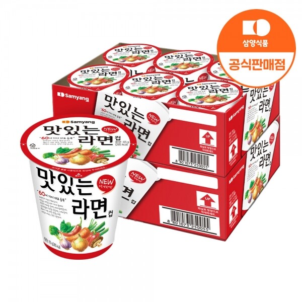 삼양식품 (주),[삼양식품] 컵 맛있는라면 65g x 12입
