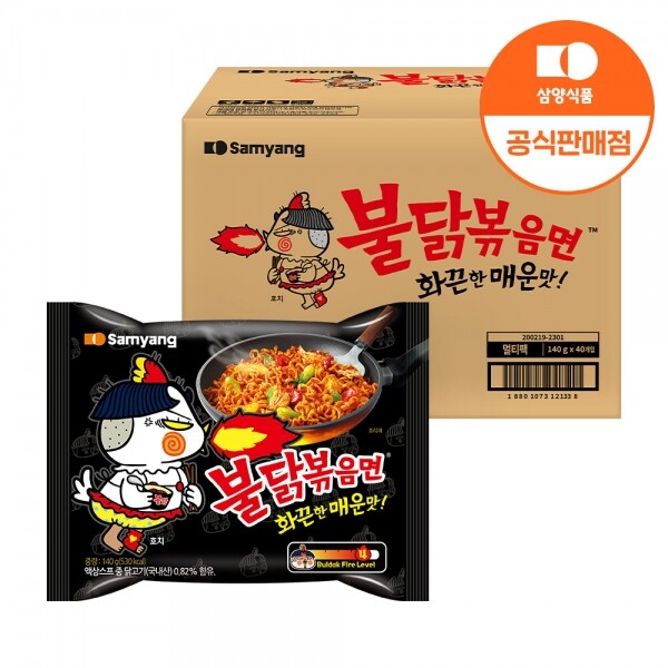 [삼양식품] 불닭볶음면 140g X 40입 삼양식품 주