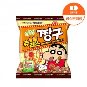 [삼양식품] 츄러스 짱구 100g x 12개입